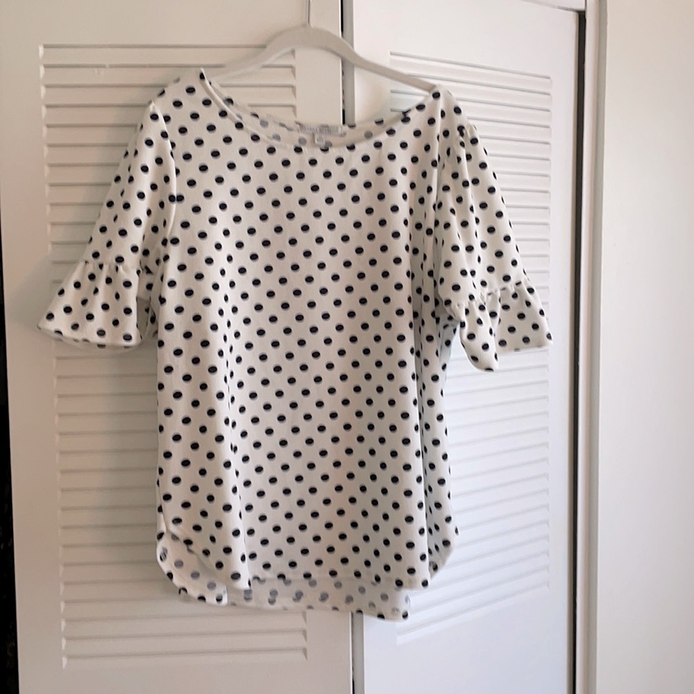 Polka dot blouse
